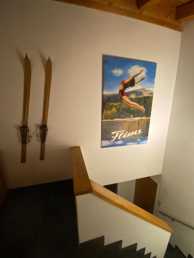 Crap Da Flem - 3.5 Zimmer Ferienwohnung Am Sonnenhang Von Флимс Екстериор снимка