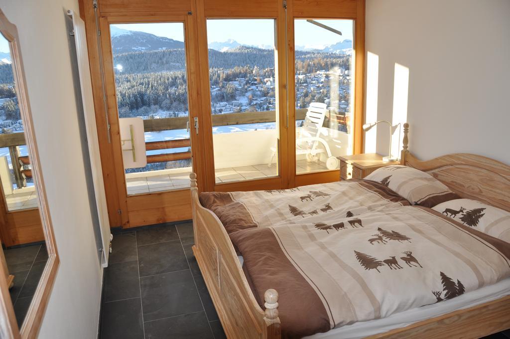 Crap Da Flem - 3.5 Zimmer Ferienwohnung Am Sonnenhang Von Флимс Екстериор снимка